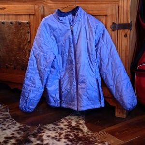 Girls, size 18, purple jacket.
